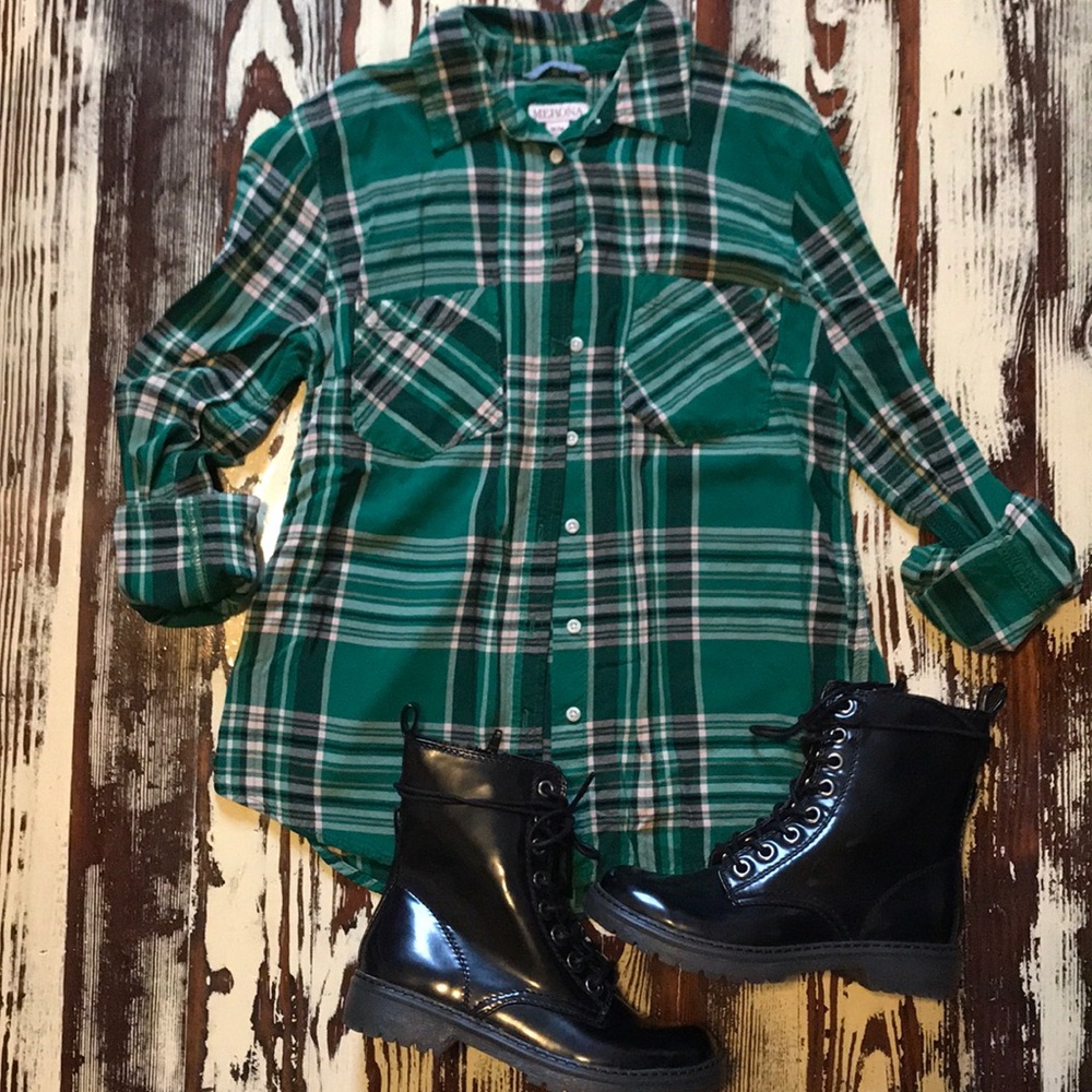 Plaid longsleeve shirt